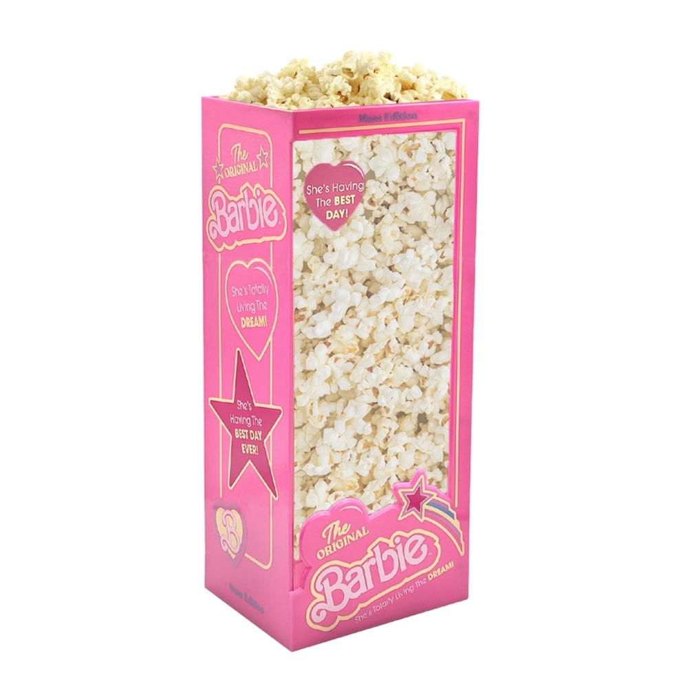 The Barbie Movie Merch Popcorn Doll Holder